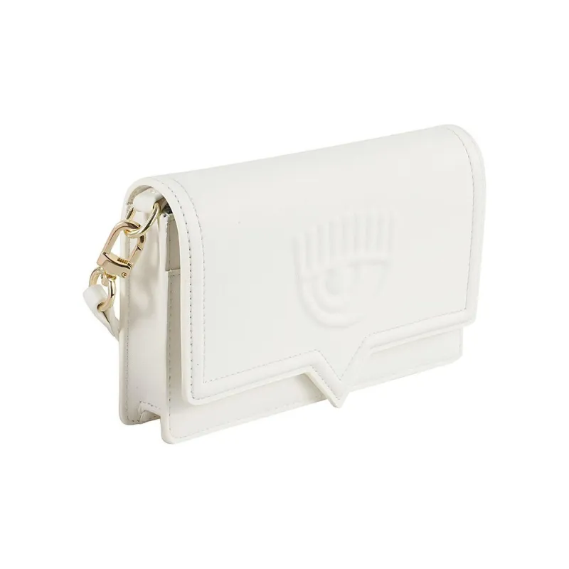 CHIARA FERRAGNI Eyelike Foldover Crossbody Bag-1