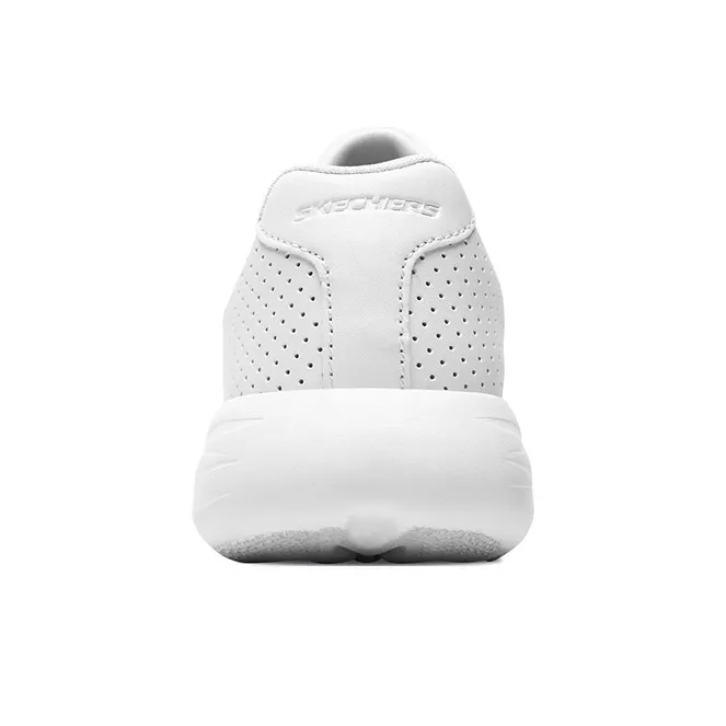 Skechers Abrasion Resistant Low Top Casual Shoes White Teenagers-3
