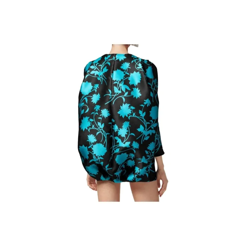 VERSACE Floral Silhouette print Minidress-2