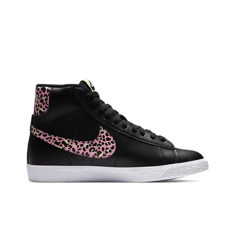Nike Blazer Mid GS Pink Cheetah-1