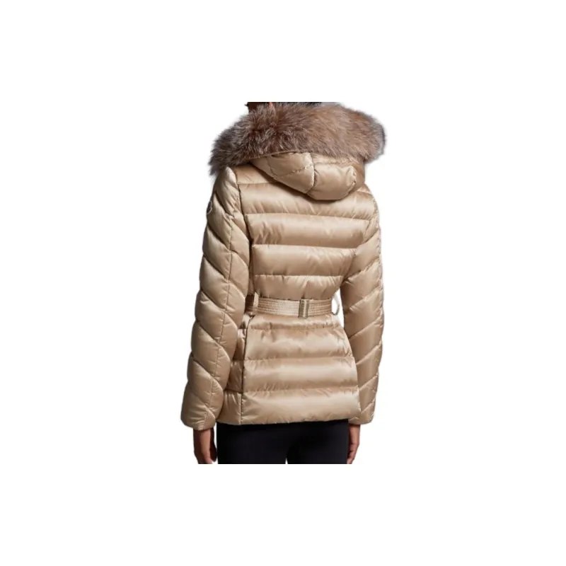 Moncler Down Jacket Women's Light Brown-2