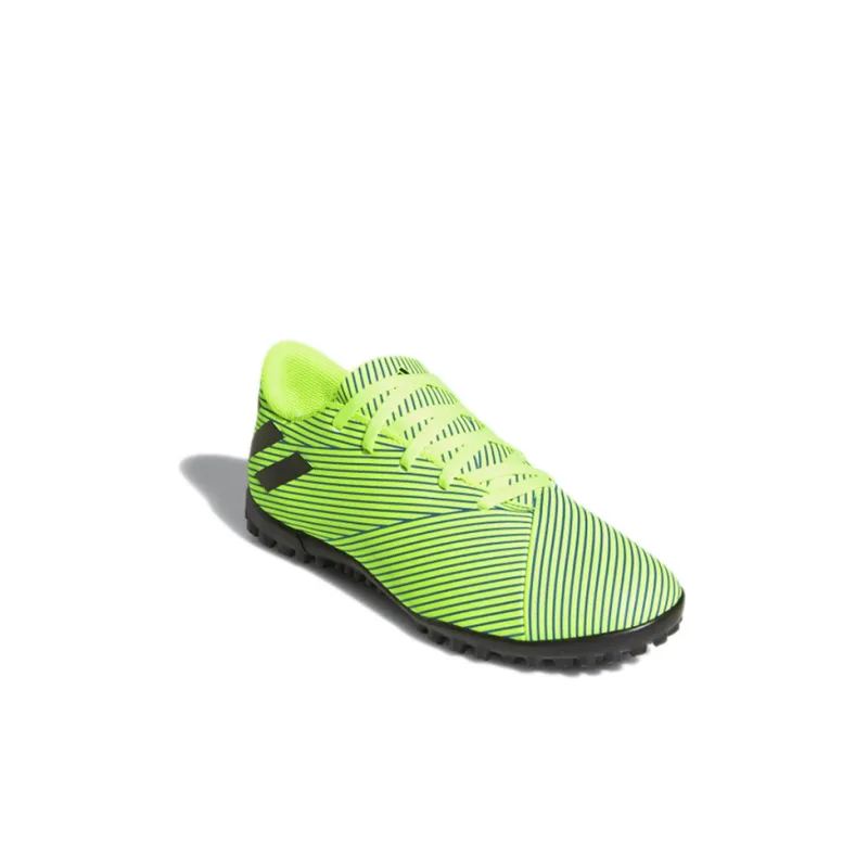 Adidas Nemeziz Anti Slip Wear Resistant Low Top Kids' Soccer Shoes Green Kids'-2