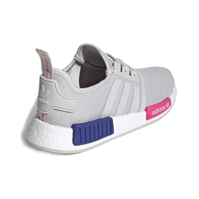 Adidas NMD R1 Grey One Grey One Shock Pink GS-3