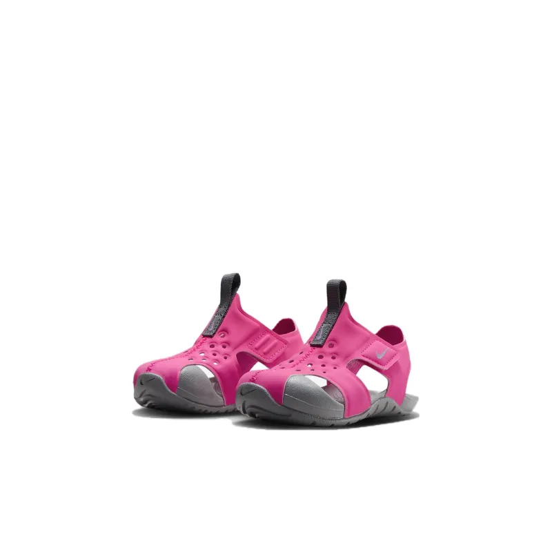 Nike Sunray Protect 2 TD 'Hyper Pink Grey'-2