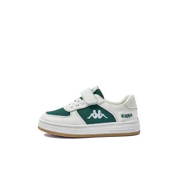 KAPPA KIDS Low Top Kids' Skateboarding Shoes Beige White Green Kids'