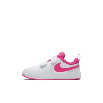 Nike Pico Cushioned Slip Resistant Sports Casual Shoes White Pink Children Aged 3 7 Years Old