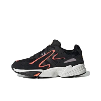 Adidas Originals Yung 96 Yung 96 Chasm J Low Top Sports Casual Shoes Black Teenagers
