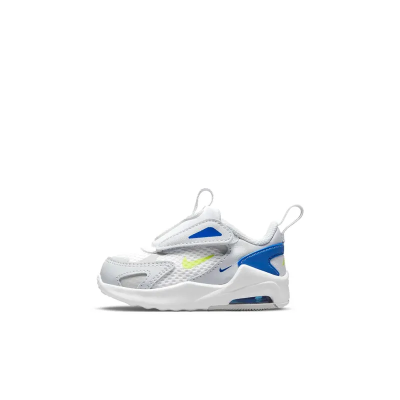 Nike Air Max Bolt Abrasion Resistant Low Top Toddler Shoes Gray White Blue Infant And Toddler-0