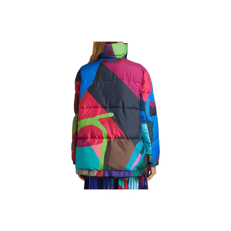 Sacai X Kaws Print Blouson 'Multicolor'-3
