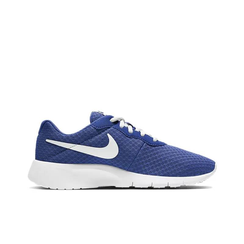 Nike Tanjun Racer Cushioned Slip-Resistant Abrasion-Resistant Breathable Low-Top Kids Lifestyle Shoes Teenagers-1
