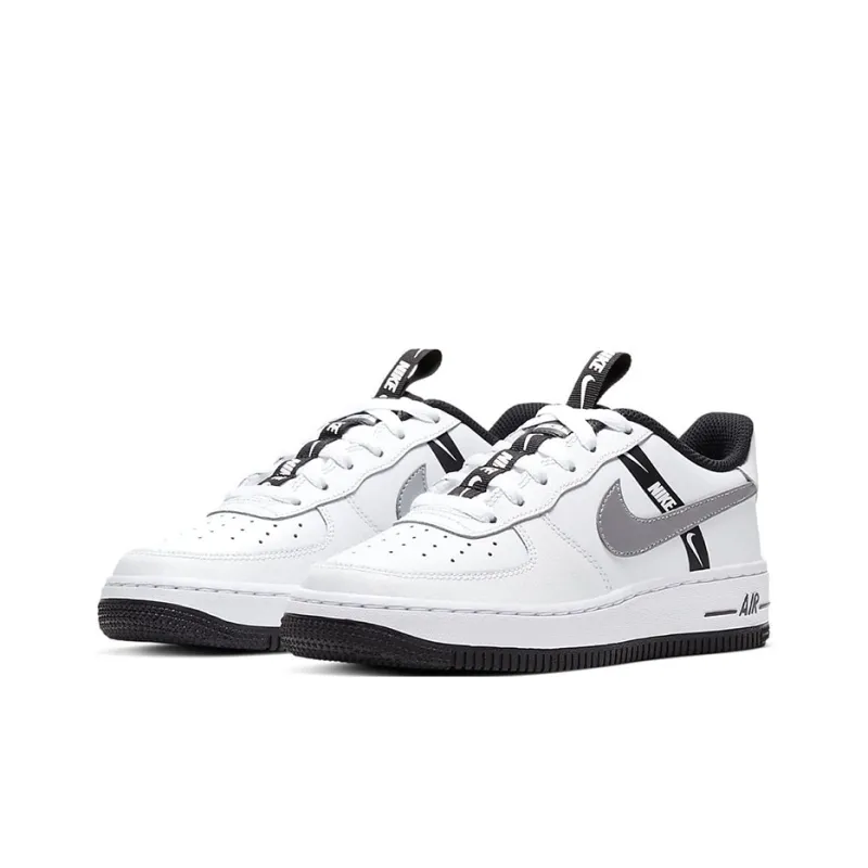 Nike Air Force 1 Low LV8 KSA White Reflect Silver GS-2