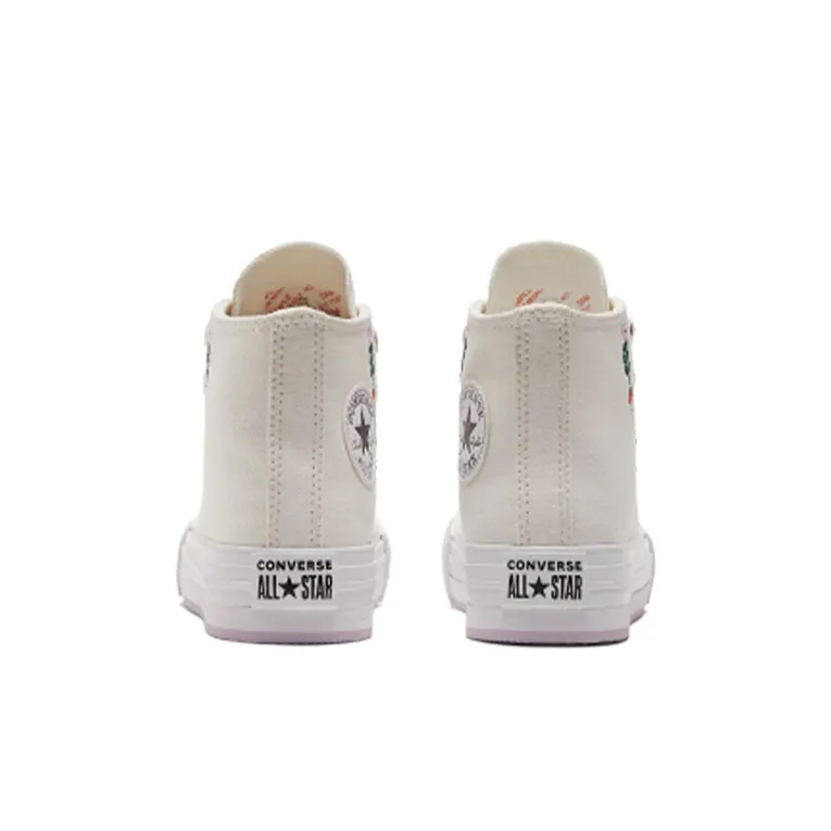 Converse Chuck Taylor All Star   EVA Lift Platform High PS 'Floral Embroidery'-4