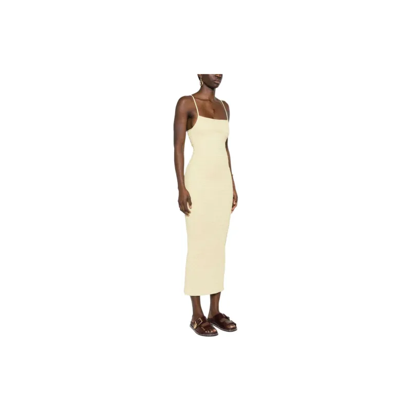 NANUSHKA Barra Smocked Midi Dress-1