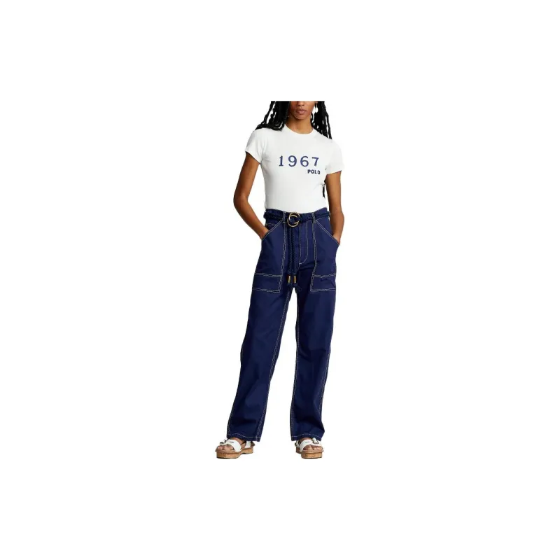 Polo Ralph Lauren T Shirts Women's White-1