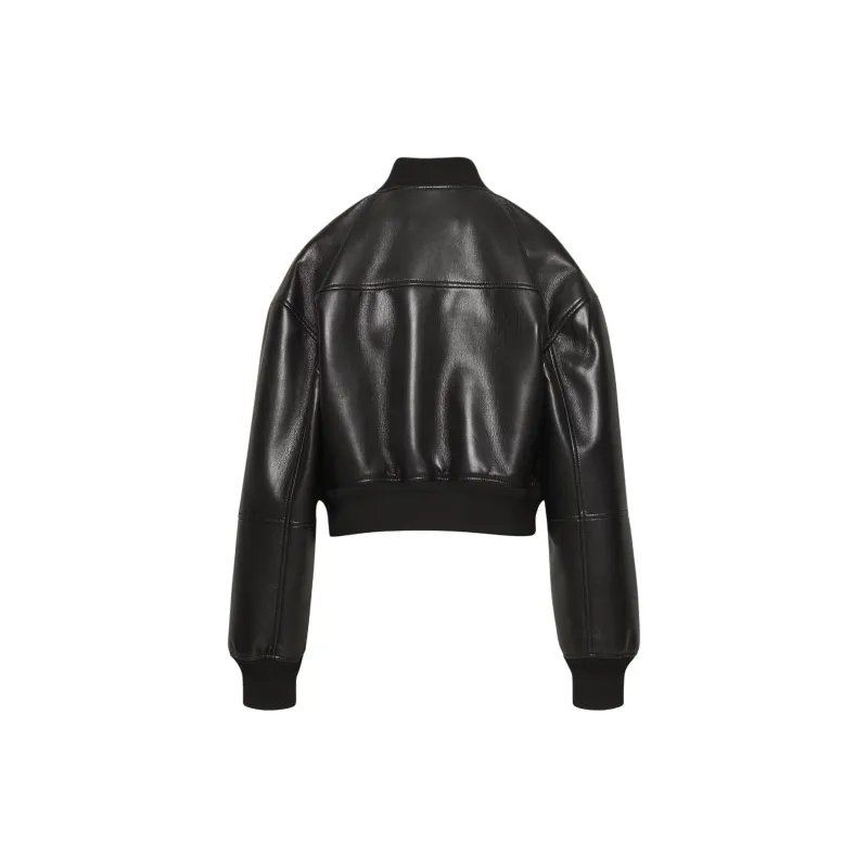 ARITZIA FW24 Babaton Synergy Bomber Jackets Coats Women's BLACK/Black-1