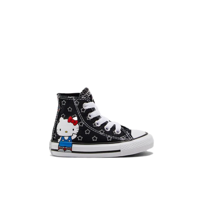 Converse Hello Kitty X Chuck Taylor All Star Hi TD 'Black Blue'-1