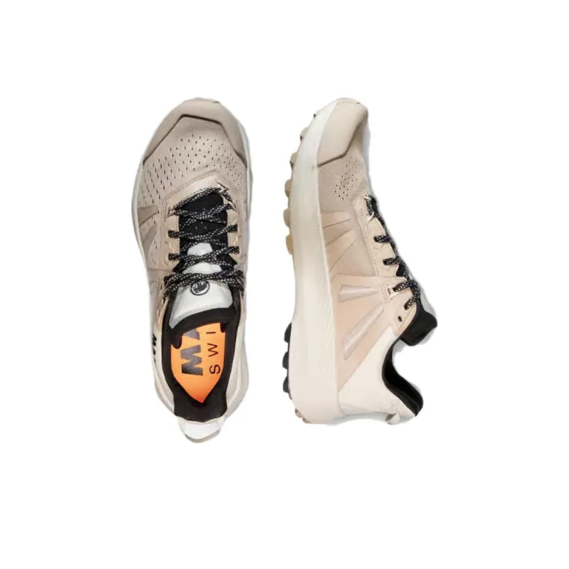 MAMMUT Saentis TR Anti Slip Wear Resistant Low Top Running Shoes Women's Beige Green-3