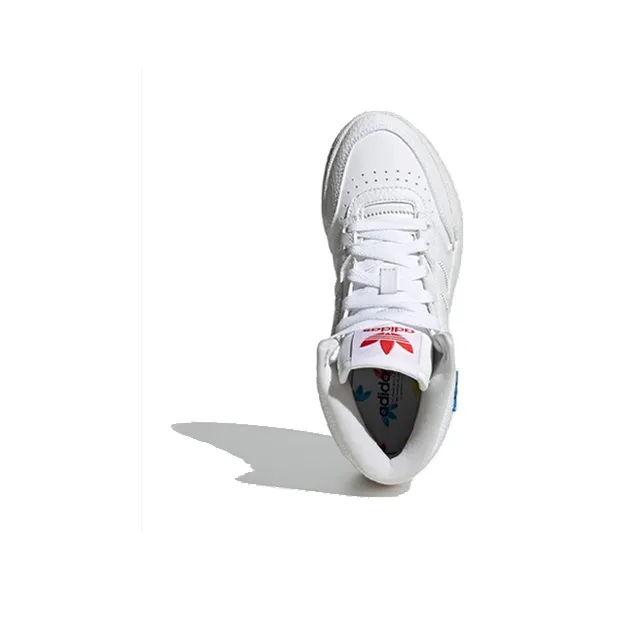 Adidas Drop Step J 'White Yellow Bright Blue'-4