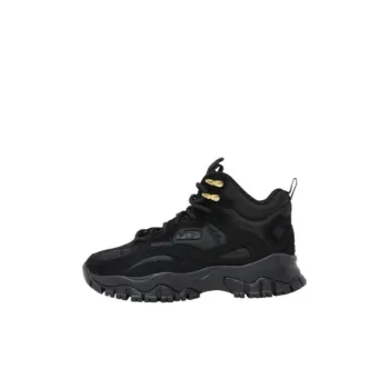 FILA KIDS Anti Slip Wear Resistant High Top Kids Lifestyle Shoes Black Kids'