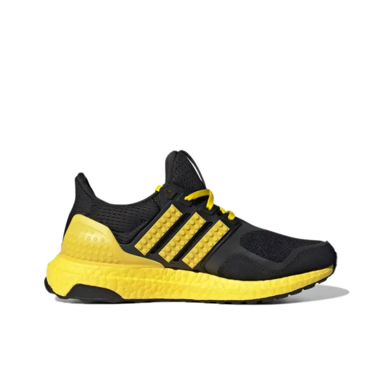 LEGO x Adidas ULT J Slip Resistant Shock Absorbers Low Top Kids' Running Shoes Lemon Teenagers-1