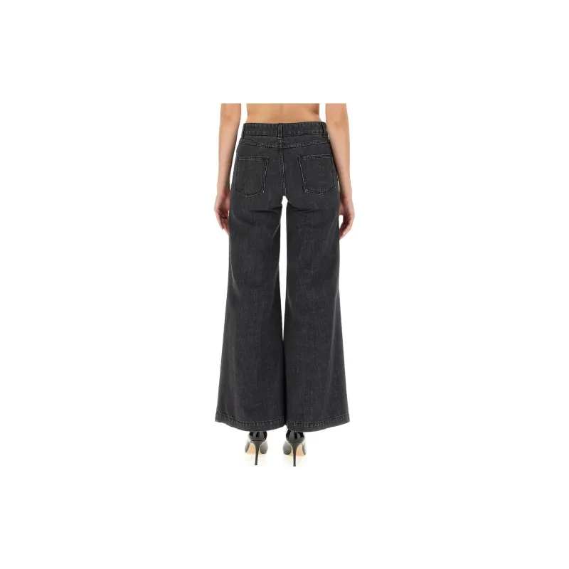 MOSCHINO Wide Leg Jeans-2
