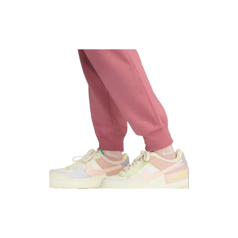 Nike Sportswear Club Fleece Knitted Sports Pants Women's Pink-4