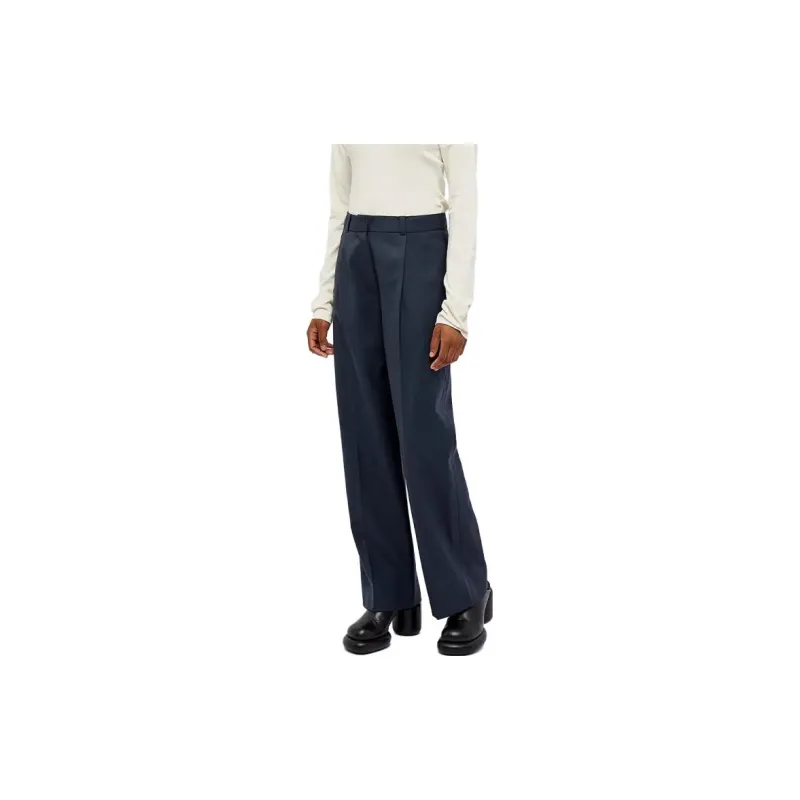 MLB Wool blend Straight leg Trousers-4