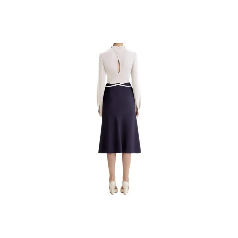GABRIELE COLANGELO SS24 Casual Long Skirts Women's Navy Blue-2