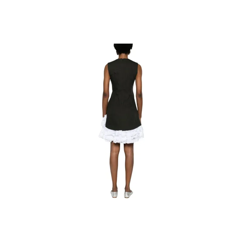 Molly Goddard SS24 Sleeveless Dress Women's Black-2