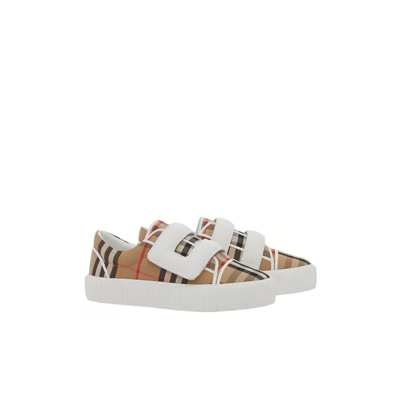 Burberry Kids Vintage Check Sneakers-1