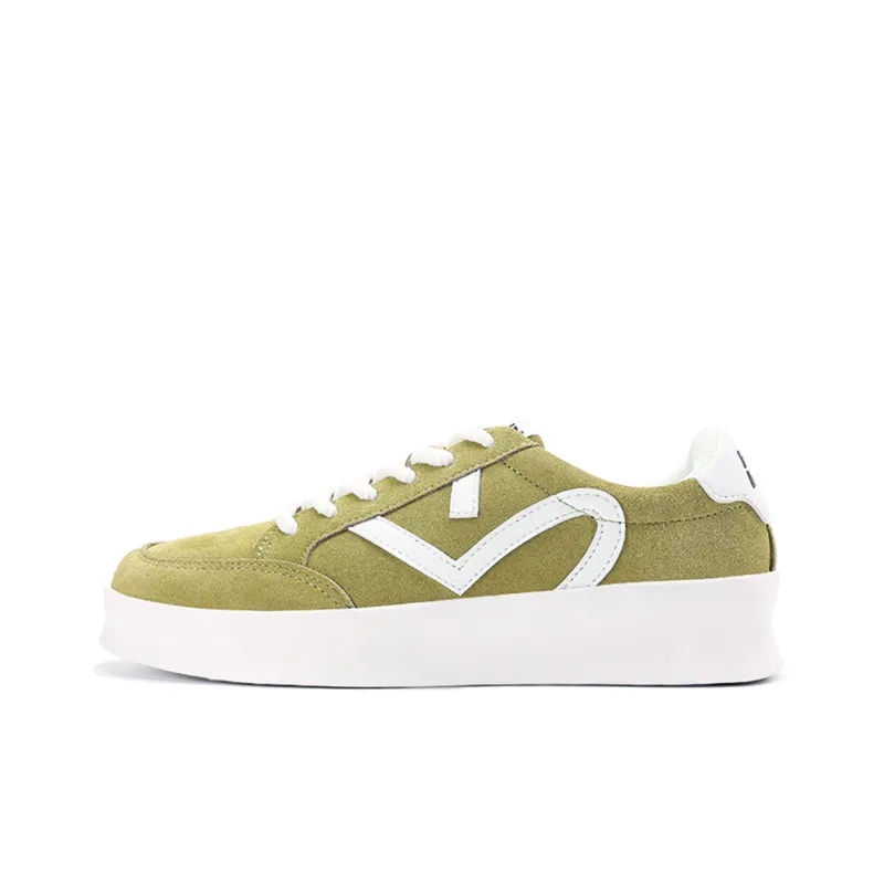 Road Mate Slip Resistant Cushioning Low Top Skateboard Shoes Women's Fruit Green-0