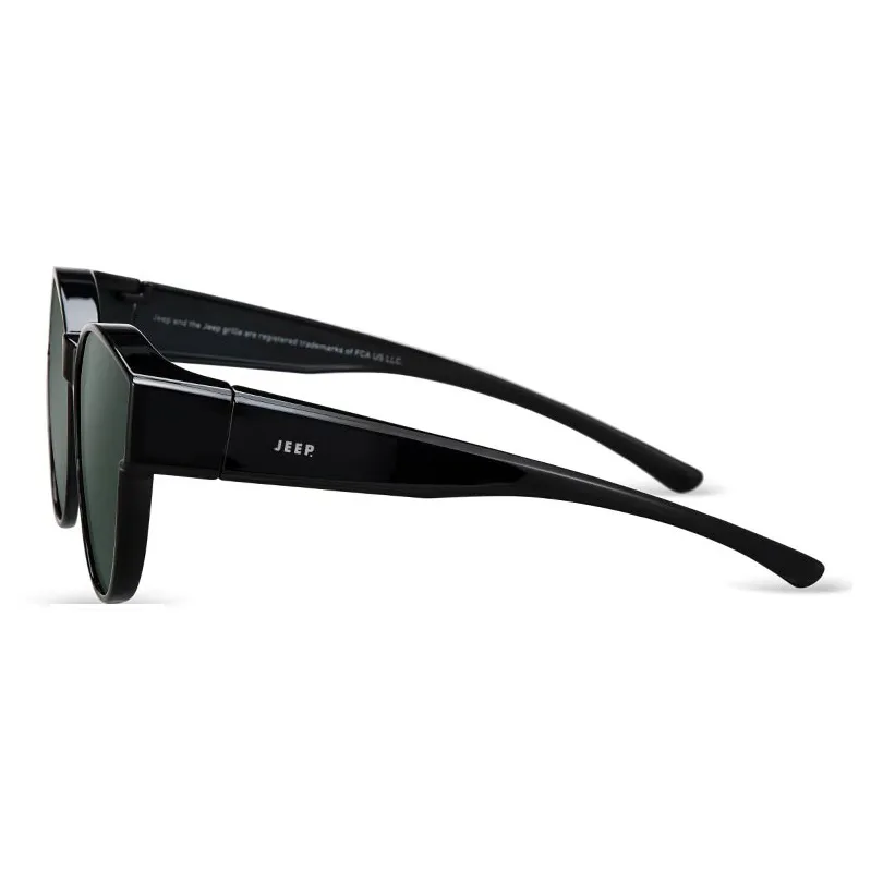 Jeep TR/Memory Plastic Round Sunglasses JSR2054 Unisex-2