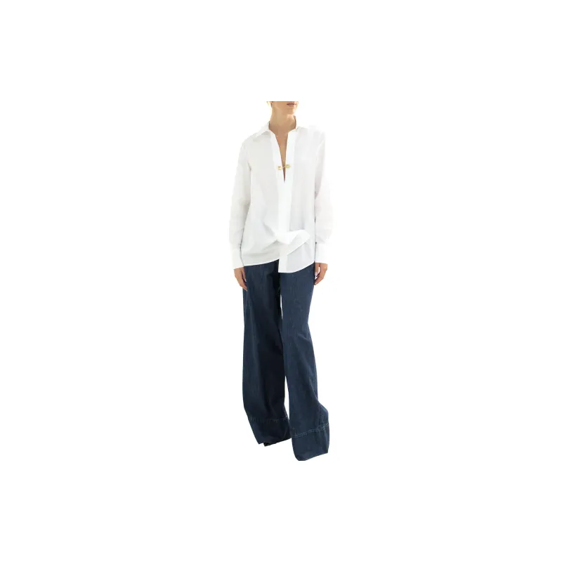 Valentino Stud Detailed Long Sleeved Shirt-1