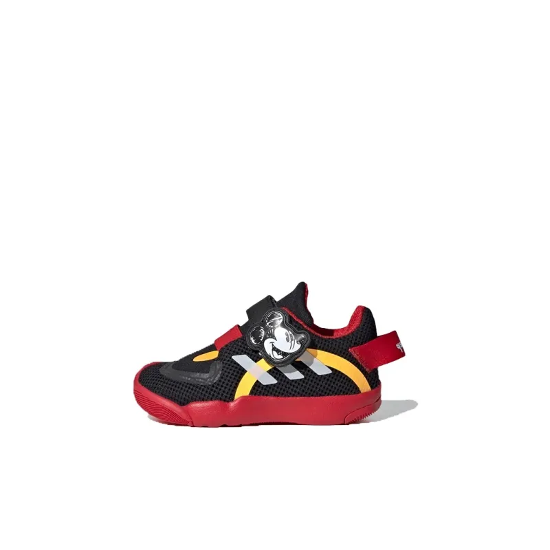 Disney x Adidas Activeplay Low Top Toddler Shoes Black Red Infant And Toddler-0