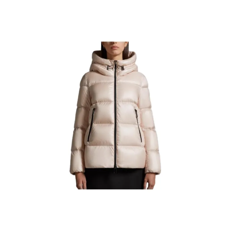 Moncler Down Jacket Women's Light Pink-1