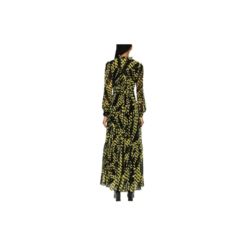 Diane Von Furstenberg Long Sleeved Dress Women's Black-2