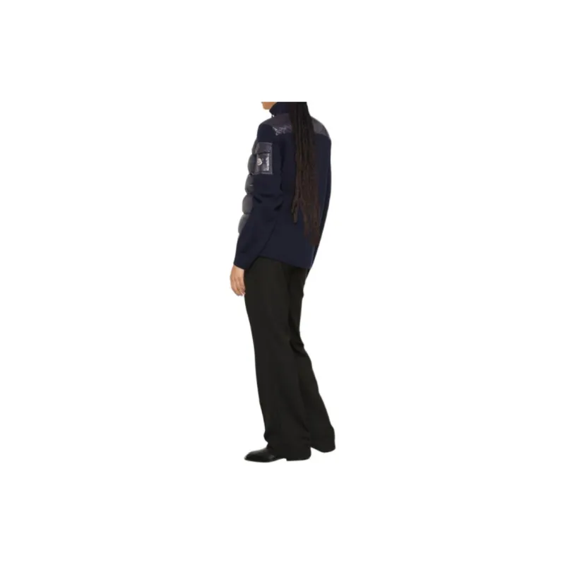 Moncler SS24 Down Jacket Women's Marine Blue-3