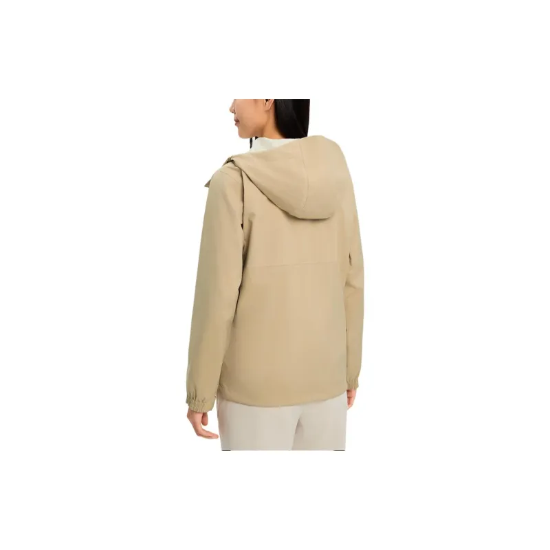 Columbia SS24 Water Resistant Windbreaker Jacket Women's Khaki-3