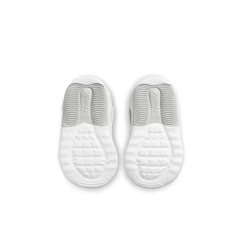 Nike Air Max Bolt Abrasion Resistant Low Top Toddler Shoes Gray White Blue Infant And Toddler-5