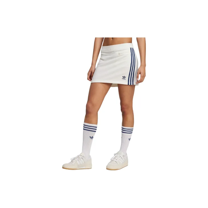 Adidas Originals PREMIUM ORIGINALS Casual Short Skirts Women's White-1