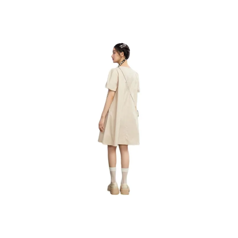 ZIHAN Short Sleeved Dress Women's-3