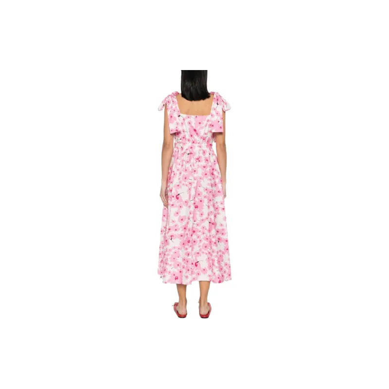 MSGM Slip Dresses Women's Pink-2