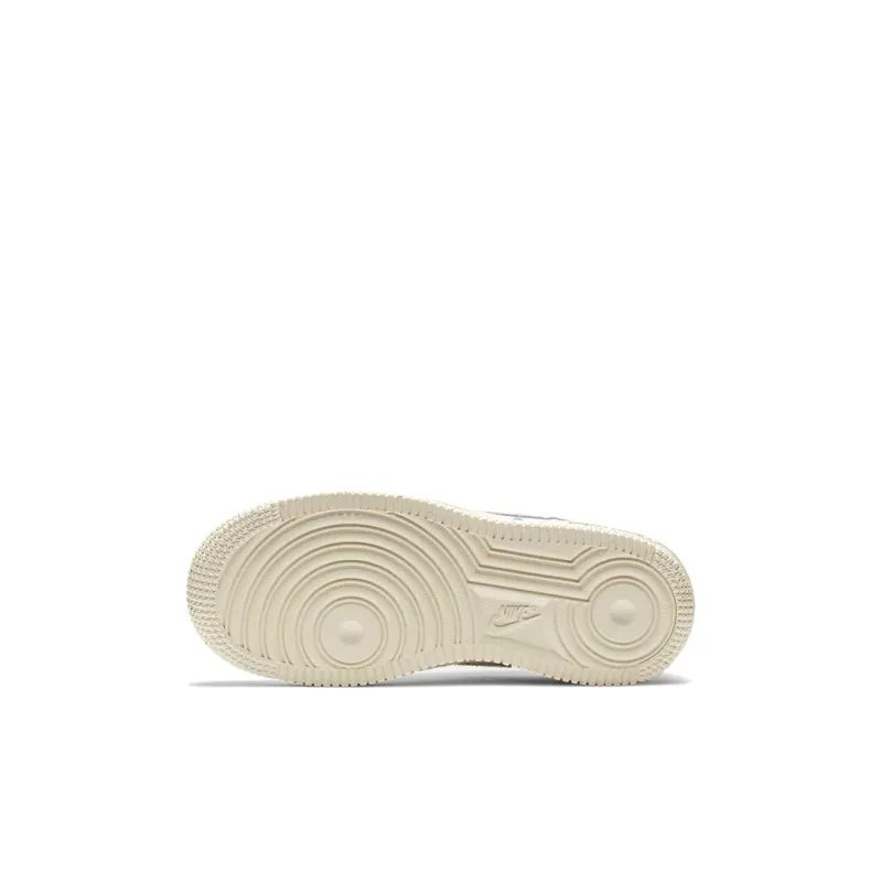 Nike Air Force 1 LV8 3 Abrasion Resistant Low Top Skateboard Shoes White Children Aged 3 7 Years Old-5
