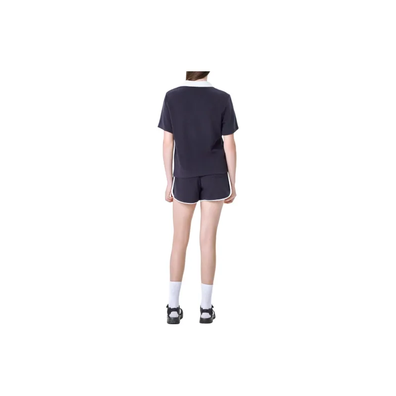 FILA Regular T Shirt Women's Ink Dark Blue-3