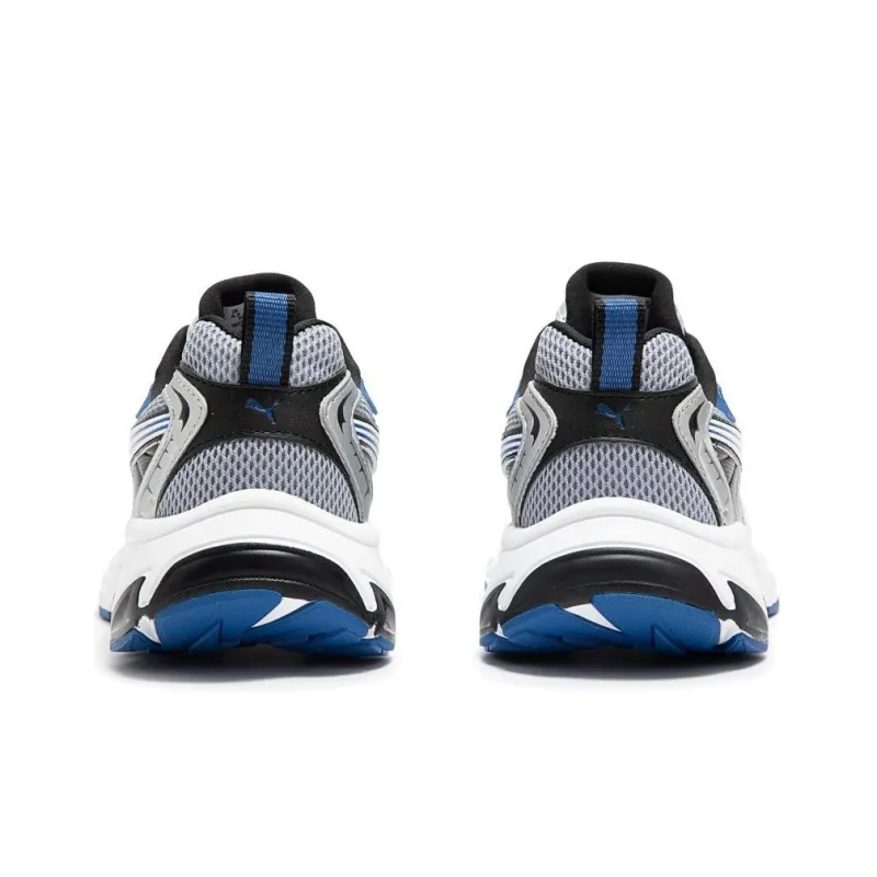 PUMA Morphic JR Anti Slip Wear Resistant Kids Lifestyle Shoes Blue Gray Black Teenagers-6