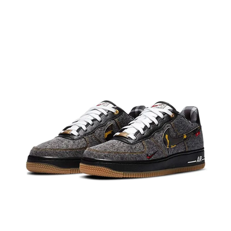 Nike Air Force 1 Low Remix Black GS-2