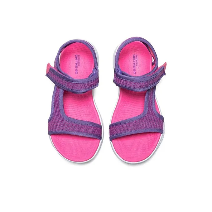 Skechers ON THE GO Children's Sandals Purple Pink Teenagers-3