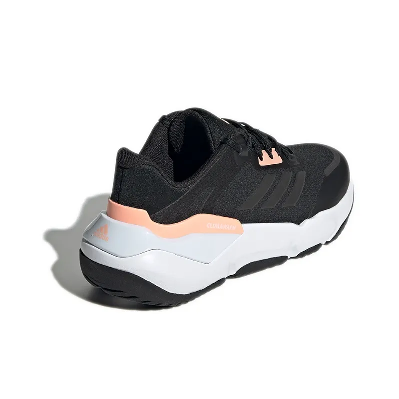Adidas Climawarm Cruiser J Wear resistant, Non slip And Breathable Low Top Kids' Running Shoes Black Pink Teenagers-3
