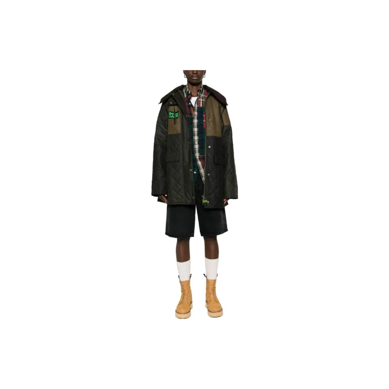 BARBOUR FW23 Jackets Coats Women's Olive Green-1