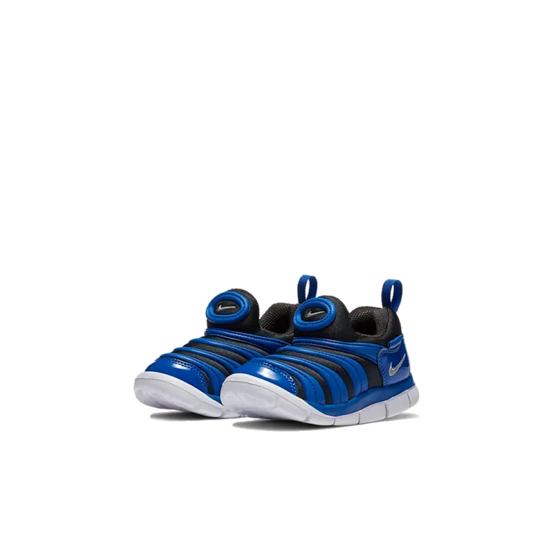 Nike Dynamo Free Slip Resistant Cushioning Support Low Top Toddler Shoes Blue Black Infant And Toddler-2